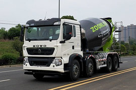 中聯(lián)重科中國(guó)重汽底盤混凝土攪拌車